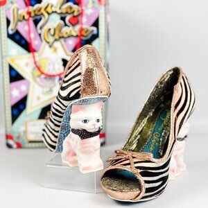 Irregular Choice Paw Print Cat Character Heels – Size 39 / UK 6 – Rare Collector